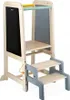 Janod Holz-Lernturm Tafel - höhenverstellbarer Tritthocker Produktbild-Vorschau 4