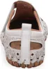 Gemini Damen Slipper Leder mit Lochmuster T-Riemen und Produktbild-Vorschau 11