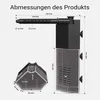 SunSun JP-092 Filtr wewnętrzny do akwarium z pompą 250 l/h Podgląd zdjęcia produktu 11
