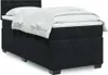Boxspringbett mit Matratze Schwarz 90x190 cm Samt Produktbild-Vorschau 2