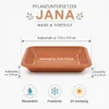 Podstawka pod doniczkę z terakoty Jana 17 x 17 cm - Podgląd zdjęcia produktu 3
