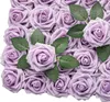 EDIBAZZAR | Set mit 25 künstlichen Rosen in Lila Produktbild-Vorschau 5