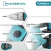 Kabelloser Akku Handstaubsauger 800W mit 12kPa Saugkraft Produktbild-Vorschau 12