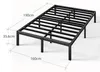 Elias bed, 160 x 190 cm – Bedframe, 36 cm hoog, met Productafbeelding-voorbeeld 3