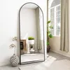 Bogen Ganzkörperspiegel, 76 x 170 cm Gewölbter Standspiegel Produktbild-Vorschau 7