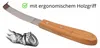 Hufmesser rechts einschneidig mit Holzgriff Rinnenmesser Produktbild-Vorschau 3