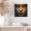 DEQOART Hybrid Leinwand Bild 30x30 cm 'Farbige Produktbild-Vorschau 4