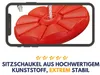 Best Sporting Tellerschaukel aus Kunststoff 28 cm, rot mit Produktbild-Vorschau 4