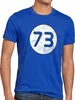 style3 Sheldon Lieblingszahl 73 Herren T-Shirt, Größe:XXXL, Produktbild-Vorschau 1