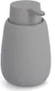 ZELLER Distributore di sapone in Vetroceramica grigio 8,8 x Anteprima dell’immagine prodotto 3