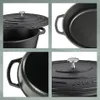 Kela Calido, 6 l, Schwarz, Eisenguss, Emaille, 330 mm, 260 Produktbild-Vorschau 9