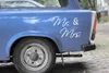 Mister und Misses - Hochzeitsaufkleber - Autoaufkleber - mr Produktbild-Vorschau 2