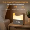 Digitaler Wecker LED, leise mit Nachtlicht dimmbar, Dual Produktbild-Vorschau 3