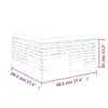 vidaXL 2-tlg. Garten-Lounge-Set Massivholz Teak -  Produktbild-Vorschau 10
