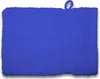 A single blue washcloth with a loop for hanging. Produktbild-Vorschau
