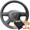 Lenkradabdeckung Audi A3 A4 B8 A6 C6 A8 Q5 Q7 Anteprima dell’immagine prodotto 1