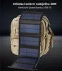 60W skládací solární nabíječka - venkovní powerbanka USB Náhled obrázku produktu 5