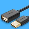 Cablu adapter Ugreen USB la USB (mama-tata) - 2m negru Podgląd zdjęcia produktu 16