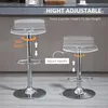 HOMCOM Lot de 2 tabourets de bar design contemporain assise Voir les images du produit 4