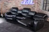 3er Kinosessel HOLLYWOOD schwarz mit Cupholder Produktbild-Vorschau 5