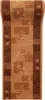 Tapiso Läufer Anti Rutsch Modern Braun Beige Wohnzimmer 67 Produktbild-Vorschau 4