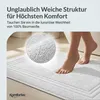 Komfortec Badvorleger Set 2 Teilig, Frottee Duschvorleger, Produktbild-Vorschau 2