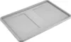 A light gray plastic lid for a storage box, shown from a diagonal top-down angle. Produktbild-Vorschau