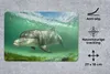 MuchoWow® Mauspad Mousepad Delfin - Tiere - Wasser 27x18 cm Produktbild-Vorschau 2