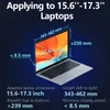 Přenosný 15,6'' rozšiřující displej notebooku se třemi Náhled obrázku produktu 6