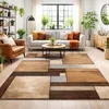 Tapis tissé pour le salon et la chambre GEOME à motifs Voir les images du produit 2
