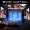 Mini proiettore 4K intelligente con Wi-Fi 6 e Bluetooth Anteprima dell’immagine prodotto 8