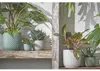 Mica Decorations Daan Blumentopf - H18 x Ø19 cm - Weiß Podgląd zdjęcia produktu 7