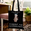 Mr. & Mrs. Panda Shopping Tasche Klempner Leidenschaft - Produktbild-Vorschau 2