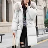 ASKSA Damen Mantel Wintermantel Lang Puffer Daunenmantel Produktbild-Vorschau 2