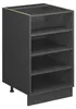 Scaffale da cucina Vicco Fame-Line Antracite 50 cm senza Anteprima dell’immagine prodotto 1