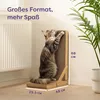Knupis tiragraffi per gatti grande 68 cm - Forma a L - Anteprima dell’immagine prodotto 3