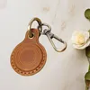 INF Premium Lederhülle für Apple AirTag Braun Produktbild-Vorschau 3