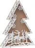 LED Holz Tanne mit Rentieren im Wald - 10 LED / 30 cm Produktbild-Vorschau 2