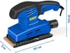 Kinzo Schleifmaschine 230V - Blau - Holzbearbeitung - Produktbild-Vorschau 2
