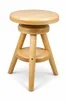 Hocker Massiv Schemel Stuhl Sitzmöbel Buche Drehhocker Produktbild-Vorschau 1