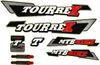 Fahrrad DEKOR Satz Aufkleber Rahmen 8tlg.frame Decal Produktbild-Vorschau 1