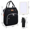 Baby Wickelrucksack Wickeltasche mit Wickelunterlage, Produktbild-Vorschau 2