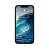 A black iPhone 12 Mini with a wave wallpaper on its screen, presented on a white background. Anteprima dell’immagine prodotto