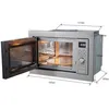 Grill a microonde da incasso - Grill 1000 W Anteprima dell’immagine prodotto 3