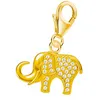 Elefant Charm Anhänger in Gelbgold I Echtschmuck Glücksbringer

 Produktbild-Vorschau