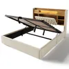 Letto imbottito Flieks 160x200 cm con USB e Type-C, letto Anteprima dell’immagine prodotto 10