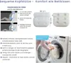 ECOLAM Badewanne Eckbadewanne Acrylwanne SELMA 150 x 150 cm Produktbild-Vorschau 5