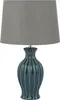 BELIANI Lampa stołowa zielona ceramiczna 59 cm okrągły Podgląd zdjęcia produktu 1