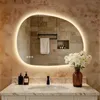 Specchio da bagno illuminato S'AFIELINA, 70x90 cm, specchio Anteprima dell’immagine prodotto 1