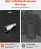 VEVOR Torx Bohrer Steckschlüsselsatz 13-tlg. Stern T8–T60, Produktbild-Vorschau 6